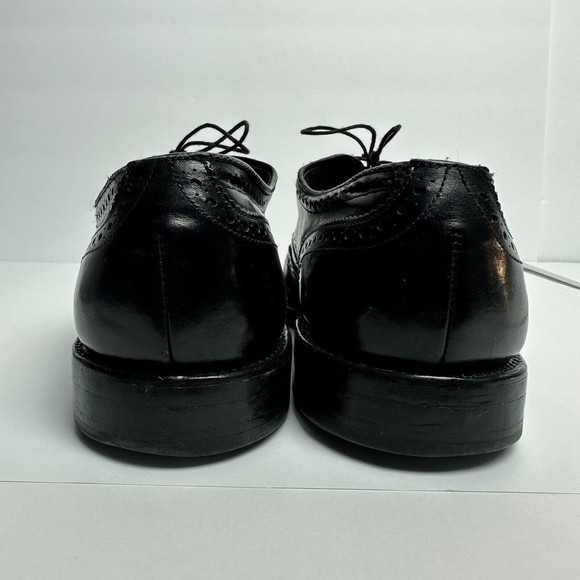 Allen Edmonds 8.5 D Concord Men\'s Oxford Wingtip Dress Shoes Black Classic main image 7